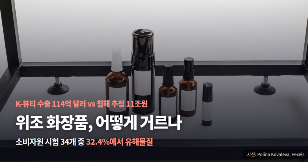 화장품 가품 판별 제조번호 조회로 정품 확인이 안 되는 이유